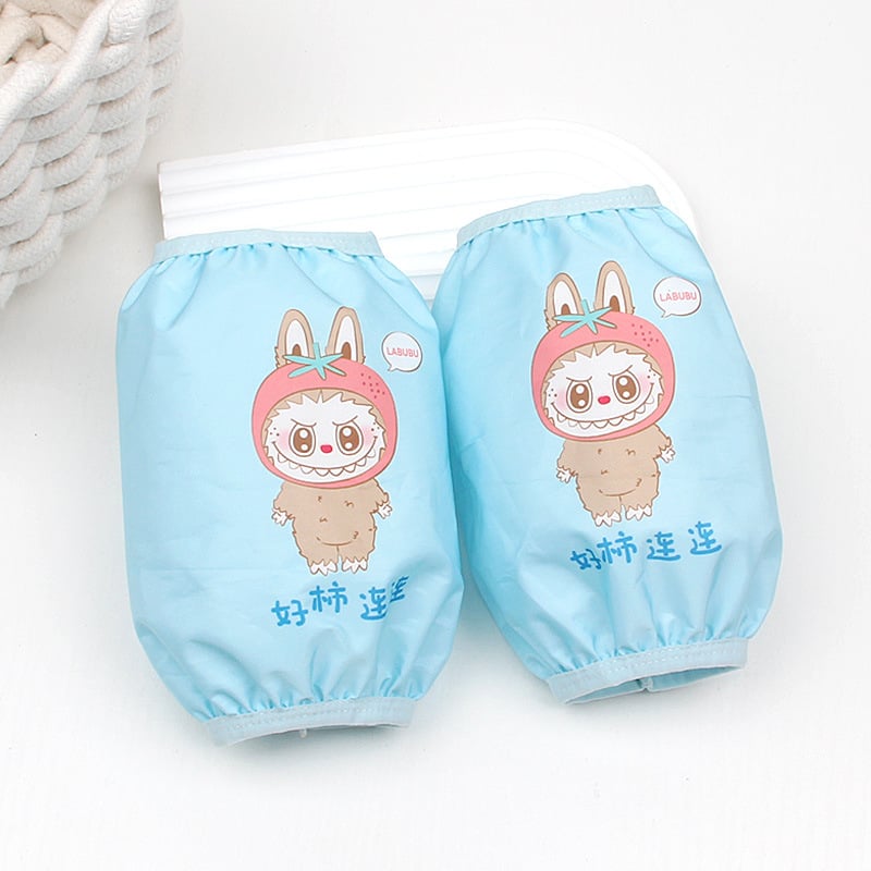 Vaikų rankovės – anti nešvarumams, karikatūrų raštas, visoms sezonoms, 0–8 m, tie-dye