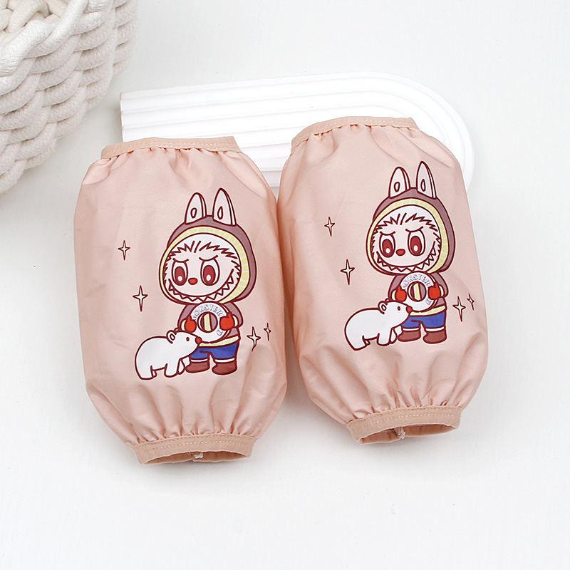 Vaikų rankovės – anti nešvarumams, karikatūrų raštas, visoms sezonoms, 0–8 m, tie-dye