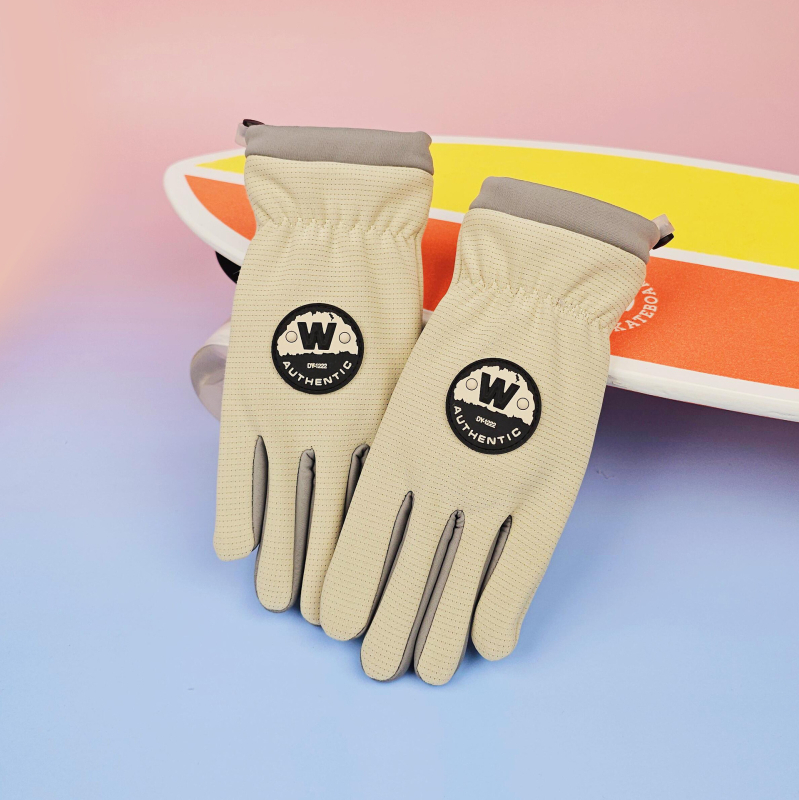 Vaikų žiemos dviračių pirštinės – vilnos pamušalas, vėjo atsparios, atsparios vandeniui, su jutikliniu ekranu, Ice Silk audinys