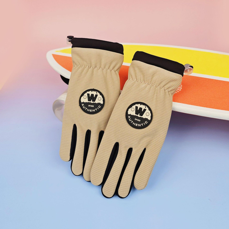 Vaikų žiemos dviračių pirštinės – vilnos pamušalas, vėjo atsparios, atsparios vandeniui, su jutikliniu ekranu, Ice Silk audinys