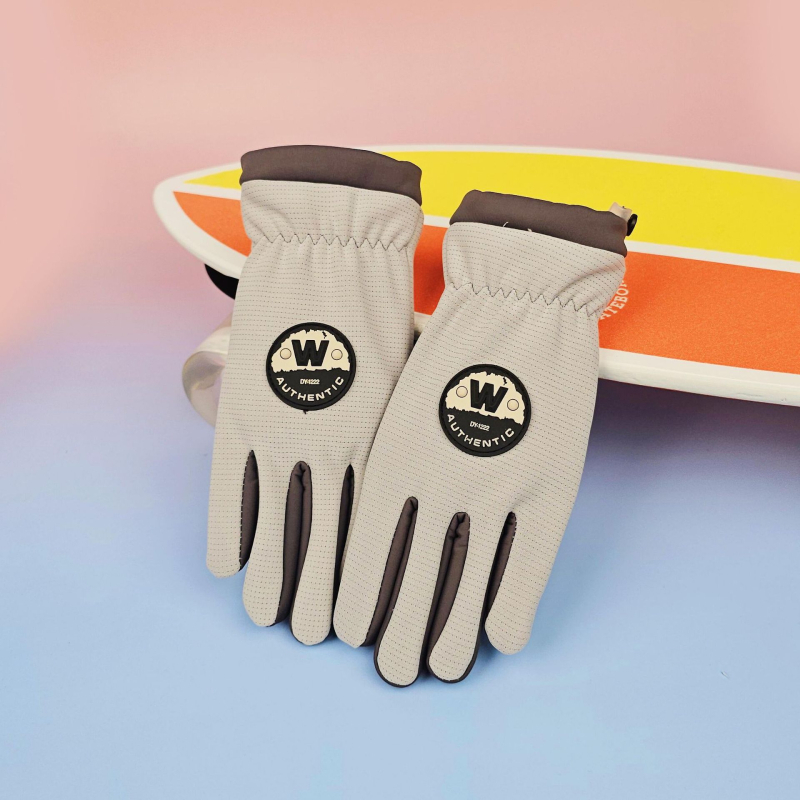 Vaikų žiemos dviračių pirštinės – vilnos pamušalas, vėjo atsparios, atsparios vandeniui, su jutikliniu ekranu, Ice Silk audinys