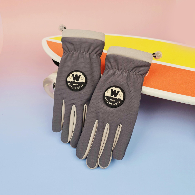 Vaikų žiemos dviračių pirštinės – vilnos pamušalas, vėjo atsparios, atsparios vandeniui, su jutikliniu ekranu, Ice Silk audinys