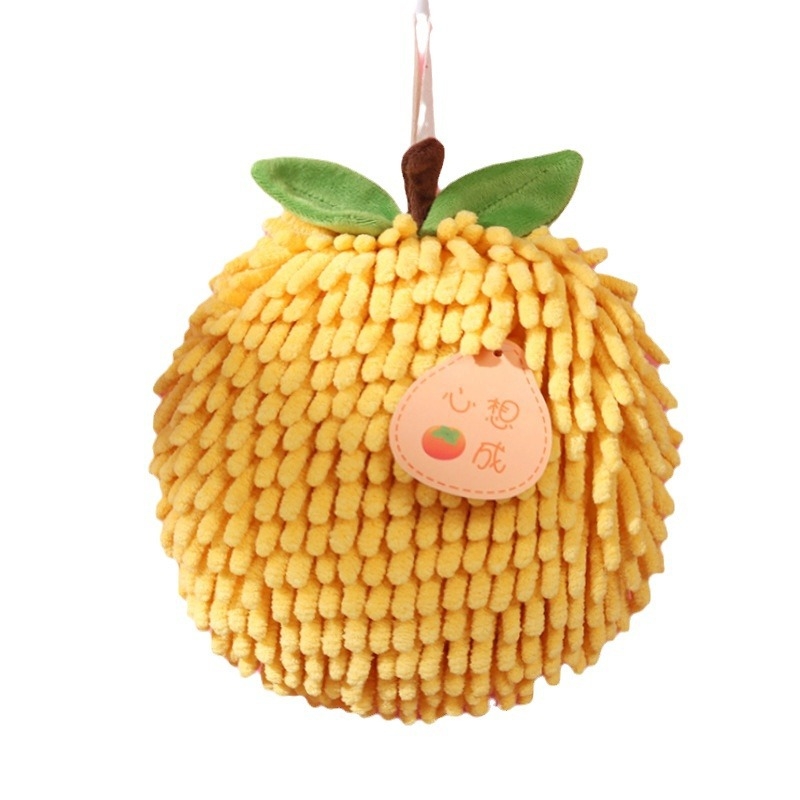 Chenille πετσέτα χεριών — κρεμαστή κουζίνας, απορροφητική, γρήγορο στέγνωμα (Υλικό: coral fleece; Νήμα: Chenille; Βάρος: 80–100 g; Διαμόρφωση: Ναι; Διαδικασία: κέντημα, απλό ύφανση)