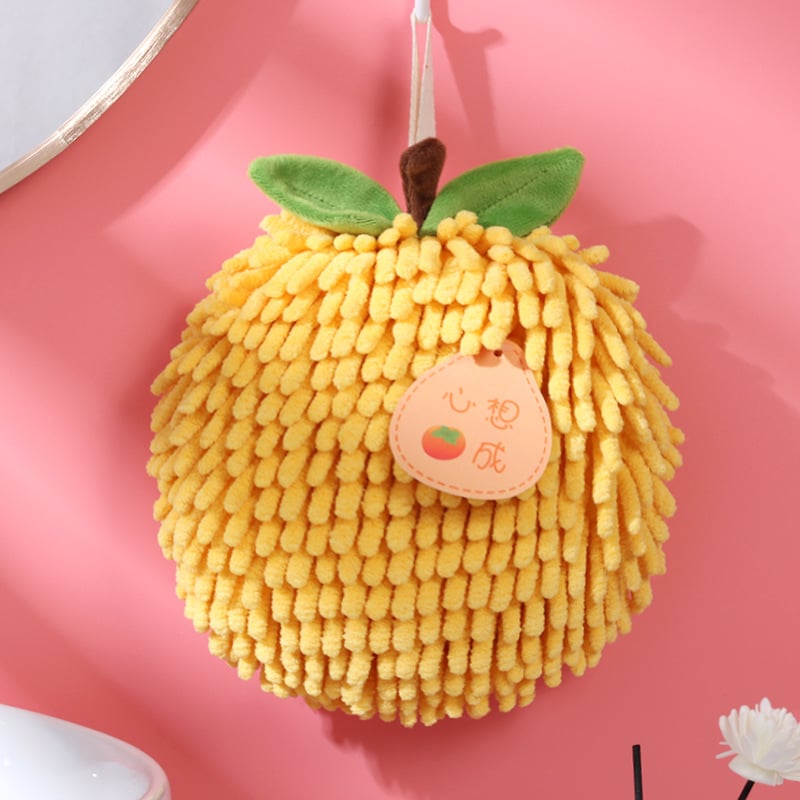 Chenille πετσέτα χεριών — κρεμαστή κουζίνας, απορροφητική, γρήγορο στέγνωμα (Υλικό: coral fleece; Νήμα: Chenille; Βάρος: 80–100 g; Διαμόρφωση: Ναι; Διαδικασία: κέντημα, απλό ύφανση)