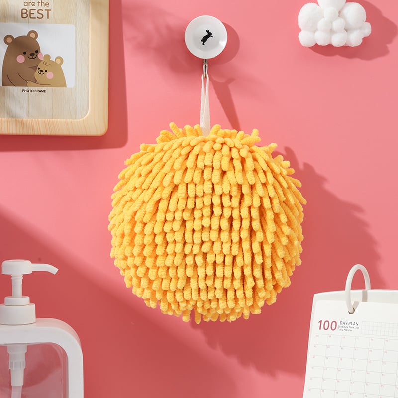 Chenille πετσέτα χεριών — κρεμαστή κουζίνας, απορροφητική, γρήγορο στέγνωμα (Υλικό: coral fleece; Νήμα: Chenille; Βάρος: 80–100 g; Διαμόρφωση: Ναι; Διαδικασία: κέντημα, απλό ύφανση)