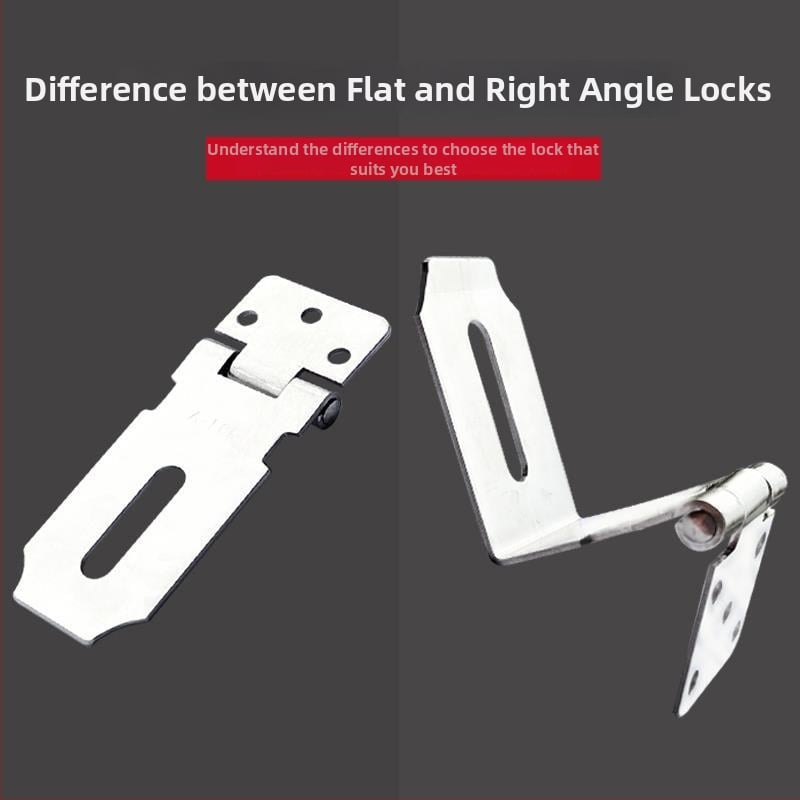 Nerūdijančio plieno durų užrakinimo mechanizmas – sunkiojo tipo užraktas durims ir spintelėms (Medžiaga: nerūdijantis plienas; Typas: sunkiojo tipo užraktas; Stilius: naujas kinų stilius)