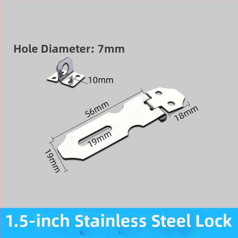 Nerūdijančio plieno durų užrakinimo mechanizmas – sunkiojo tipo užraktas durims ir spintelėms (Medžiaga: nerūdijantis plienas; Typas: sunkiojo tipo užraktas; Stilius: naujas kinų stilius)