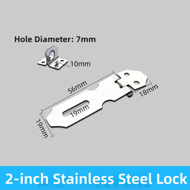 Nerūdijančio plieno durų užrakinimo mechanizmas – sunkiojo tipo užraktas durims ir spintelėms (Medžiaga: nerūdijantis plienas; Typas: sunkiojo tipo užraktas; Stilius: naujas kinų stilius)