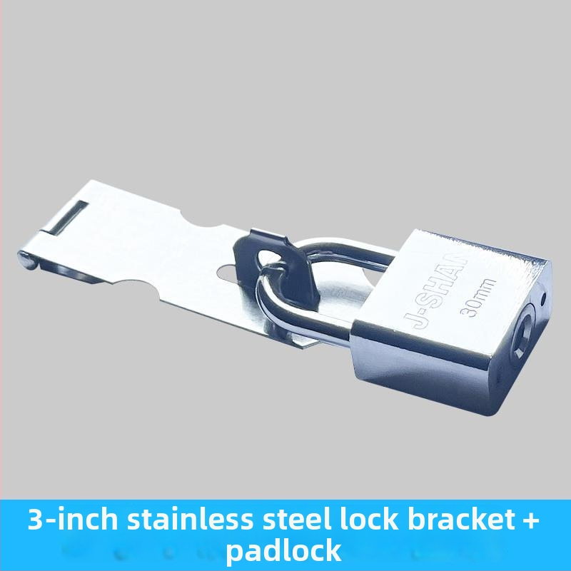 Nerūdijančio plieno durų užrakinimo mechanizmas – sunkiojo tipo užraktas durims ir spintelėms (Medžiaga: nerūdijantis plienas; Typas: sunkiojo tipo užraktas; Stilius: naujas kinų stilius)