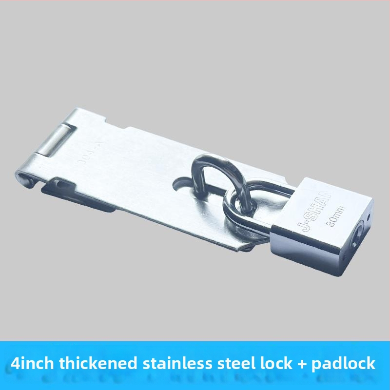 Nerūdijančio plieno durų užrakinimo mechanizmas – sunkiojo tipo užraktas durims ir spintelėms (Medžiaga: nerūdijantis plienas; Typas: sunkiojo tipo užraktas; Stilius: naujas kinų stilius)