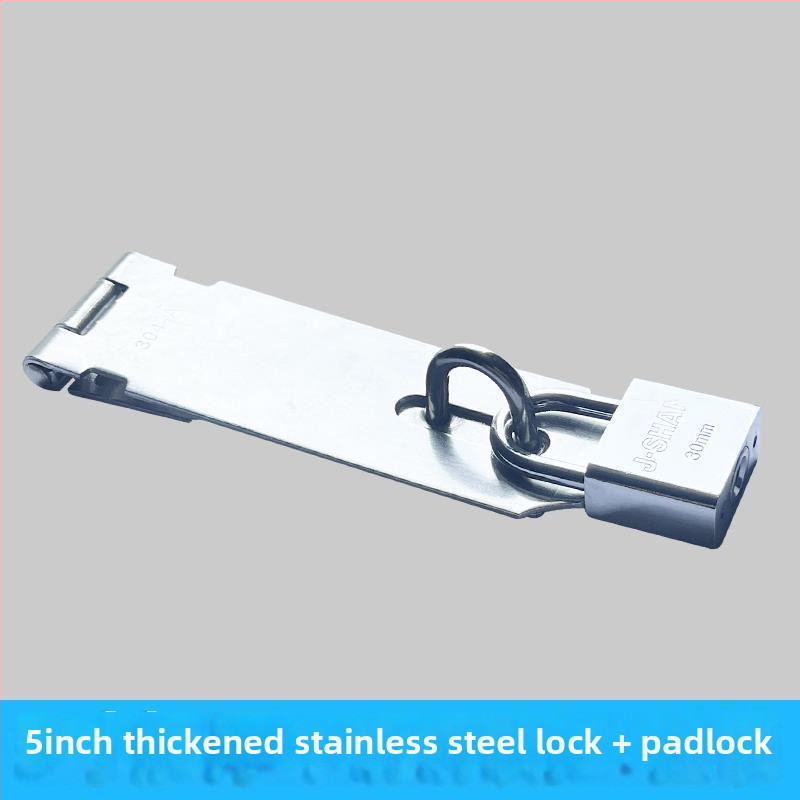 Nerūdijančio plieno durų užrakinimo mechanizmas – sunkiojo tipo užraktas durims ir spintelėms (Medžiaga: nerūdijantis plienas; Typas: sunkiojo tipo užraktas; Stilius: naujas kinų stilius)