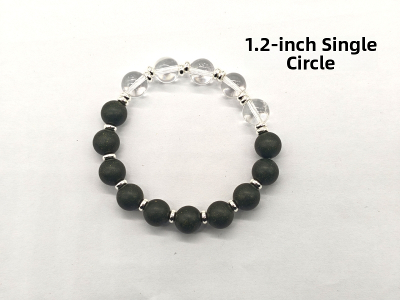 Ručni narukvica od mirisnih perli, 16 komada, 10 mm okrugle perle, staro-inspiriran stil, unisex, ručno polirana, s inlajom legure i umjetnim kamenjem.