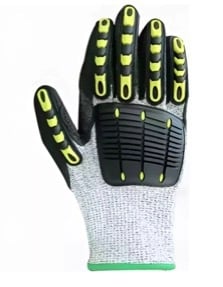 Mehaanilised kaitsekindad – lõikekindlad, kulumiskindlad, löögikindlad ja kokkupõrke vastased, mehhaanilisele töötlemisele; kaal 210 g