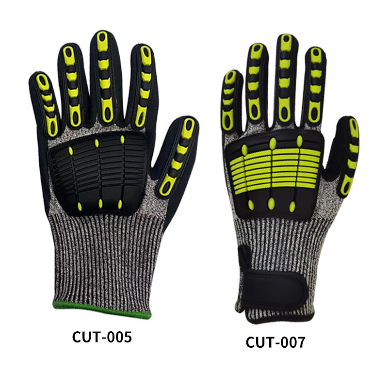 Mehaanilised kaitsekindad – lõikekindlad, kulumiskindlad, löögikindlad ja kokkupõrke vastased, mehhaanilisele töötlemisele; kaal 210 g