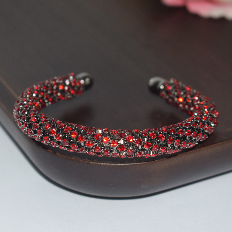 Vjenčani set nakita: ogrlica s 1/2/3 redom, narukvica i naušnice, legura, rhinestones, okrugli privjesci