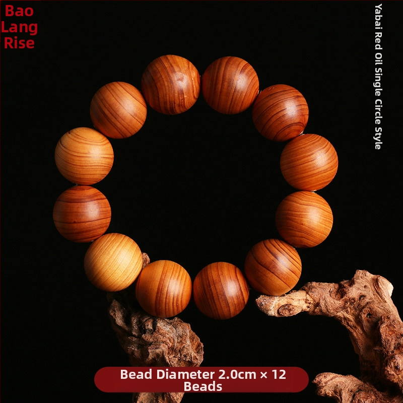 Thuja rokassprādze – retro stilā, universāla, roku darbs, 108 krelles