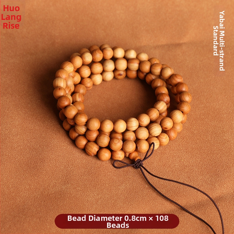 Thuja rokassprādze – retro stilā, universāla, roku darbs, 108 krelles