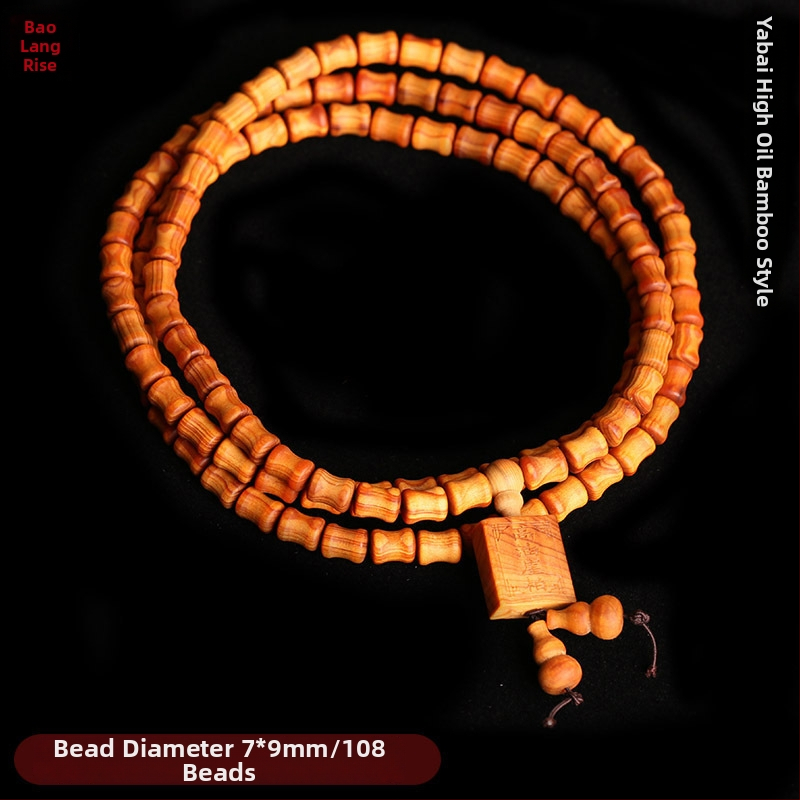 Thuja rokassprādze – retro stilā, universāla, roku darbs, 108 krelles