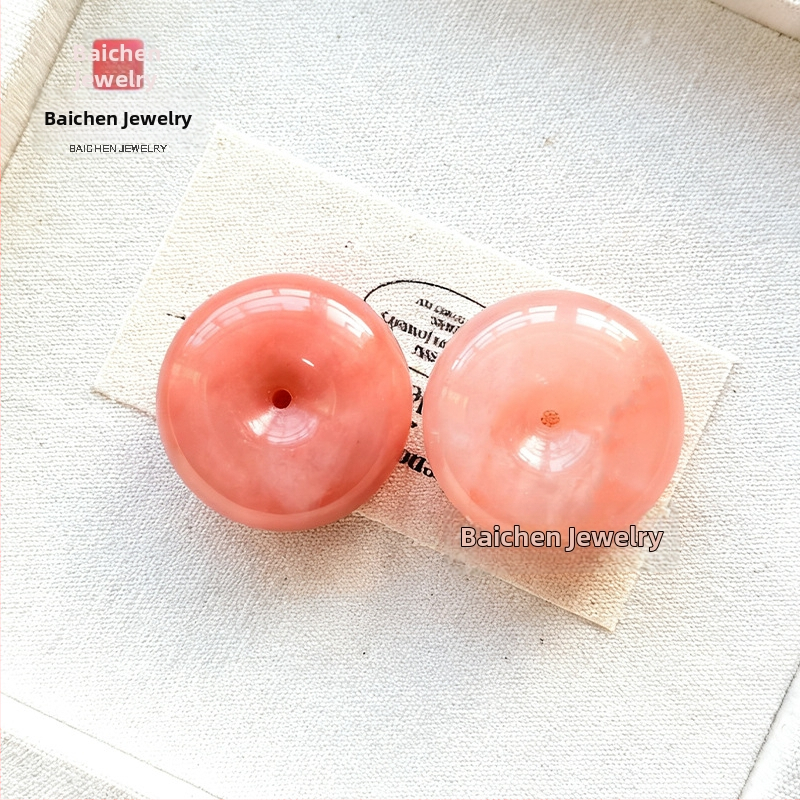 Dabas jads kulons, ģeometriska forma, slīpēts un polēts