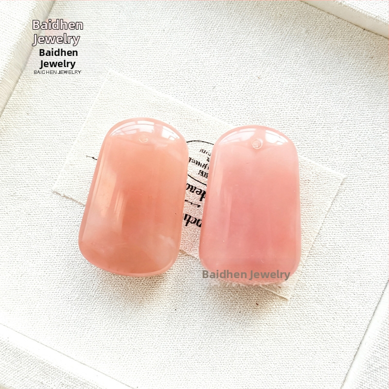 Dabas jads kulons, ģeometriska forma, slīpēts un polēts