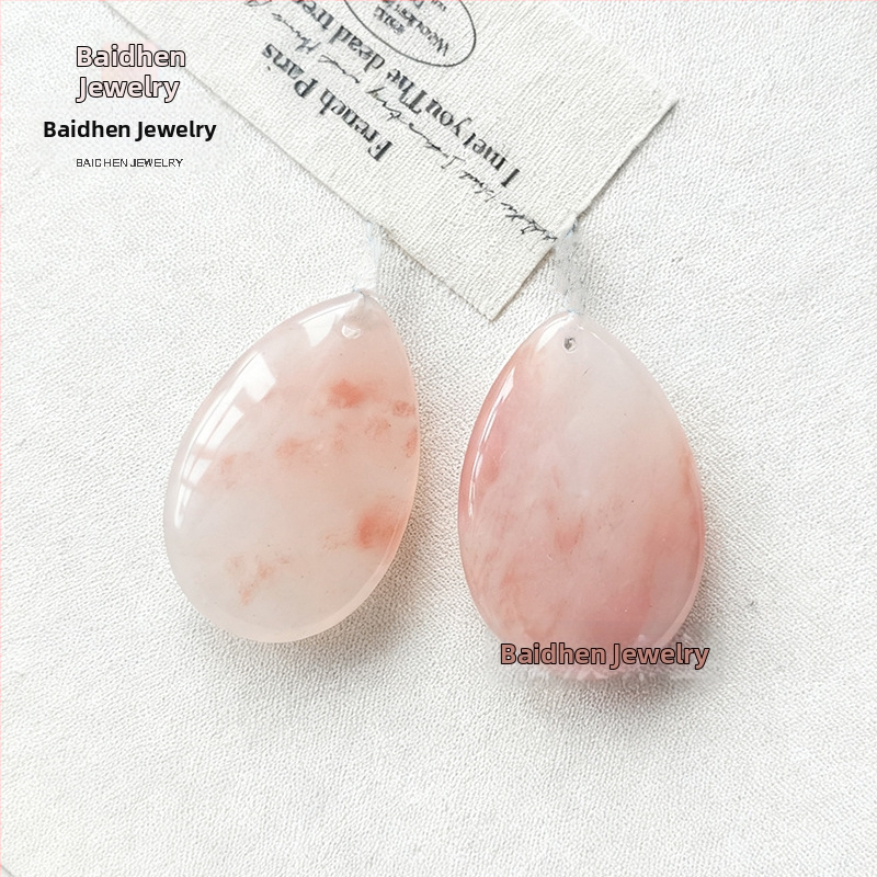 Dabas jads kulons, ģeometriska forma, slīpēts un polēts