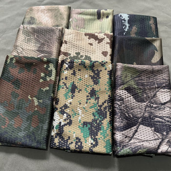 Ārējā elpojošā kamuflāžas šalle riteņbraukšanai, poliesters, universāls