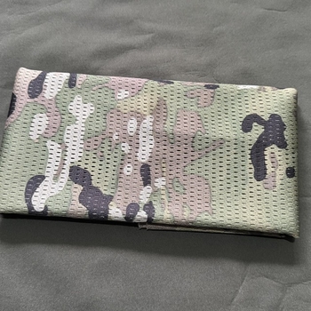 Ārējā elpojošā kamuflāžas šalle riteņbraukšanai, poliesters, universāls