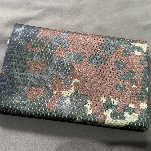 Ārējā elpojošā kamuflāžas šalle riteņbraukšanai, poliesters, universāls