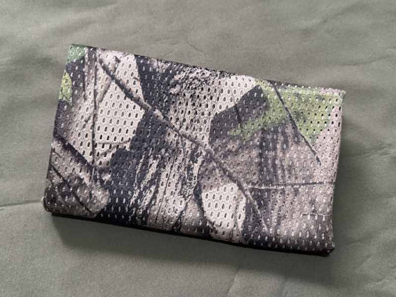 Ārējā elpojošā kamuflāžas šalle riteņbraukšanai, poliesters, universāls