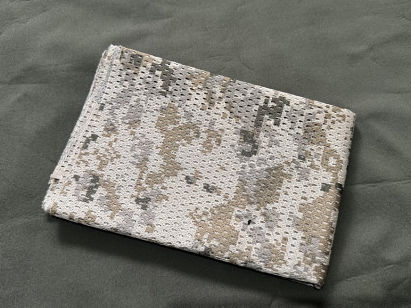 Ārējā elpojošā kamuflāžas šalle riteņbraukšanai, poliesters, universāls