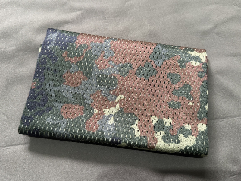 Ārējā elpojošā kamuflāžas šalle riteņbraukšanai, poliesters, universāls