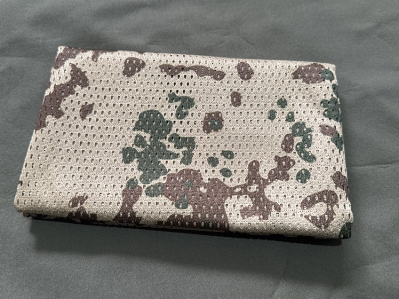 Ārējā elpojošā kamuflāžas šalle riteņbraukšanai, poliesters, universāls