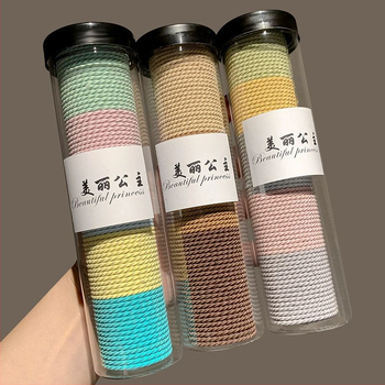 Gumička na vlasy pre deti, protišmyková, s vysokou elasticitou a odolná, doplnok na fixáciu vlasov s motívom rastlín a kvetov, materiál guma, jar 2025