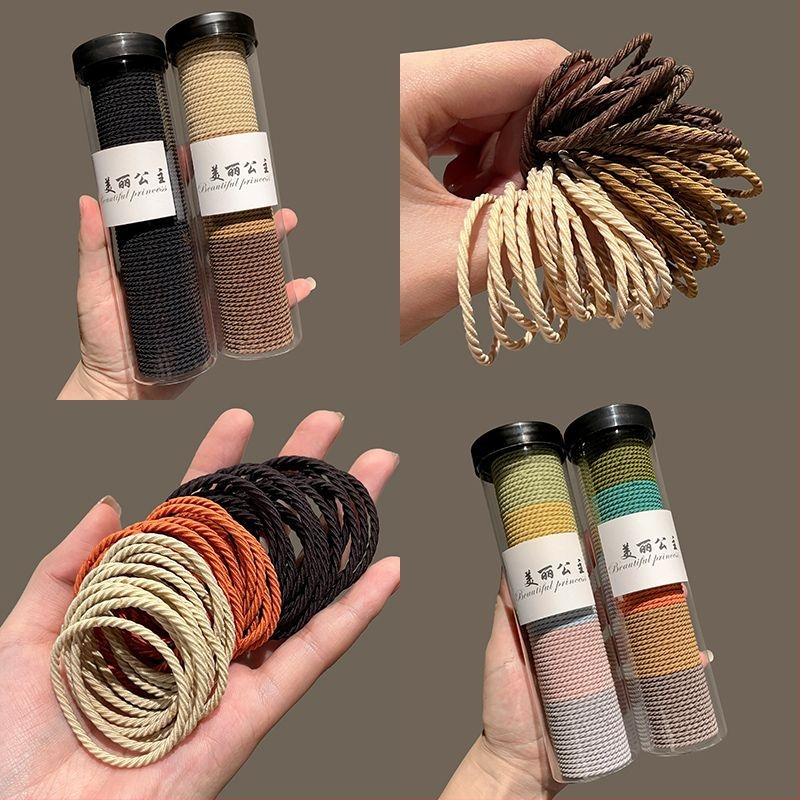 Gumička na vlasy pre deti, protišmyková, s vysokou elasticitou a odolná, doplnok na fixáciu vlasov s motívom rastlín a kvetov, materiál guma, jar 2025