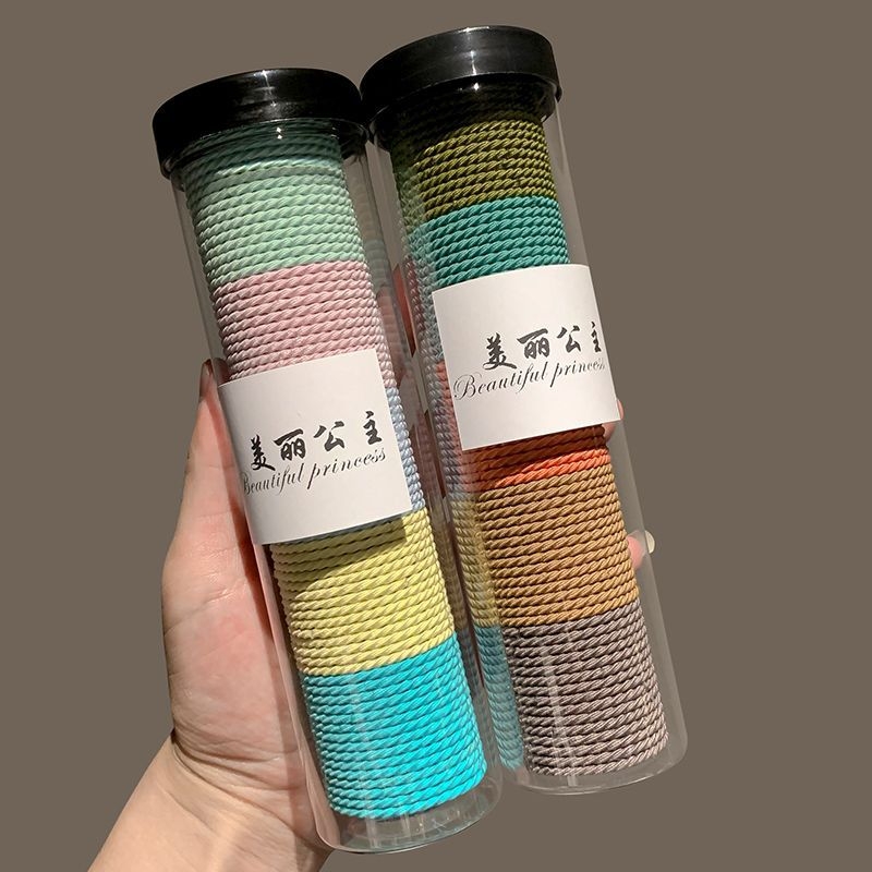 Elastični gumeni za kosu za djecu, neklizajući, visoka elastičnost i izdržljiv, dodatak za učvršćivanje kose s motivom biljaka i cvijeća, materijal guma, proljeće 2025