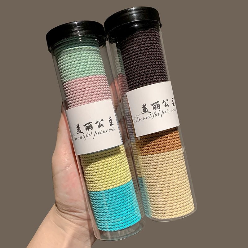 Elastični gumeni za kosu za djecu, neklizajući, visoka elastičnost i izdržljiv, dodatak za učvršćivanje kose s motivom biljaka i cvijeća, materijal guma, proljeće 2025