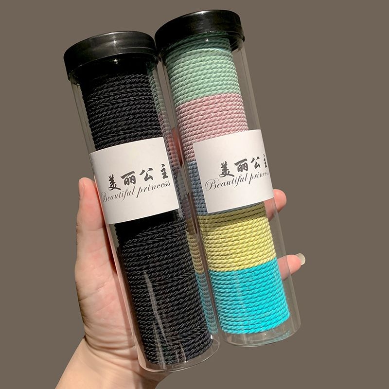 Elastični gumeni za kosu za djecu, neklizajući, visoka elastičnost i izdržljiv, dodatak za učvršćivanje kose s motivom biljaka i cvijeća, materijal guma, proljeće 2025