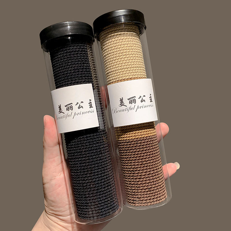 Elastični gumeni za kosu za djecu, neklizajući, visoka elastičnost i izdržljiv, dodatak za učvršćivanje kose s motivom biljaka i cvijeća, materijal guma, proljeće 2025