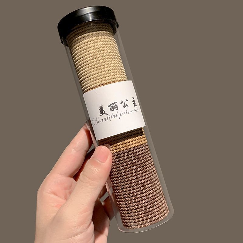 Elastični gumeni za kosu za djecu, neklizajući, visoka elastičnost i izdržljiv, dodatak za učvršćivanje kose s motivom biljaka i cvijeća, materijal guma, proljeće 2025