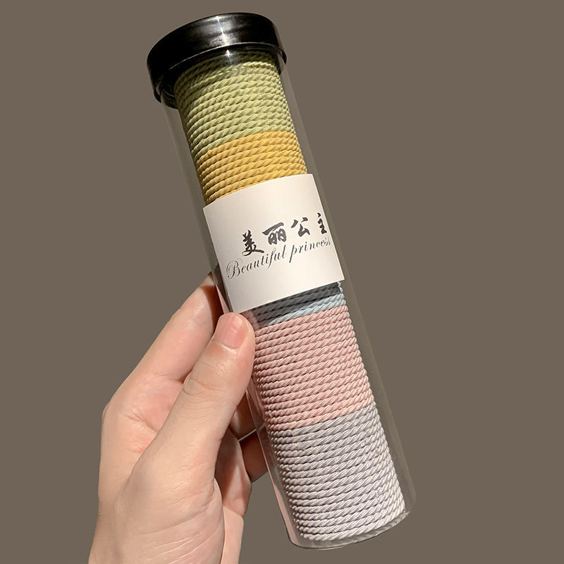 Elastični gumeni za kosu za djecu, neklizajući, visoka elastičnost i izdržljiv, dodatak za učvršćivanje kose s motivom biljaka i cvijeća, materijal guma, proljeće 2025