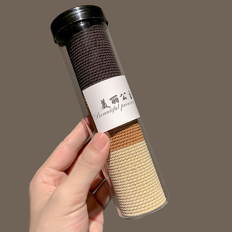 Elastični gumeni za kosu za djecu, neklizajući, visoka elastičnost i izdržljiv, dodatak za učvršćivanje kose s motivom biljaka i cvijeća, materijal guma, proljeće 2025