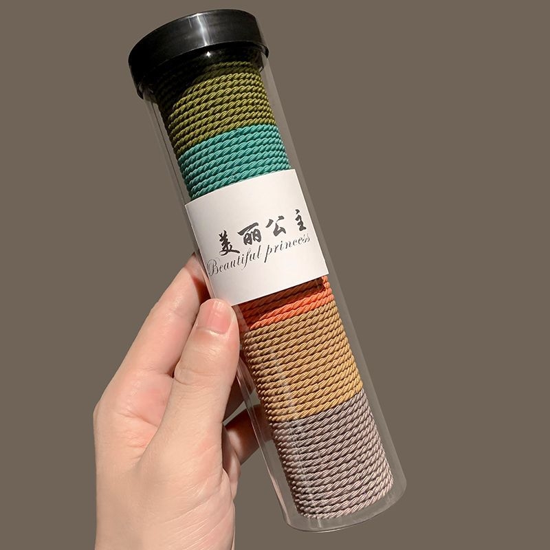 Elastični gumeni za kosu za djecu, neklizajući, visoka elastičnost i izdržljiv, dodatak za učvršćivanje kose s motivom biljaka i cvijeća, materijal guma, proljeće 2025