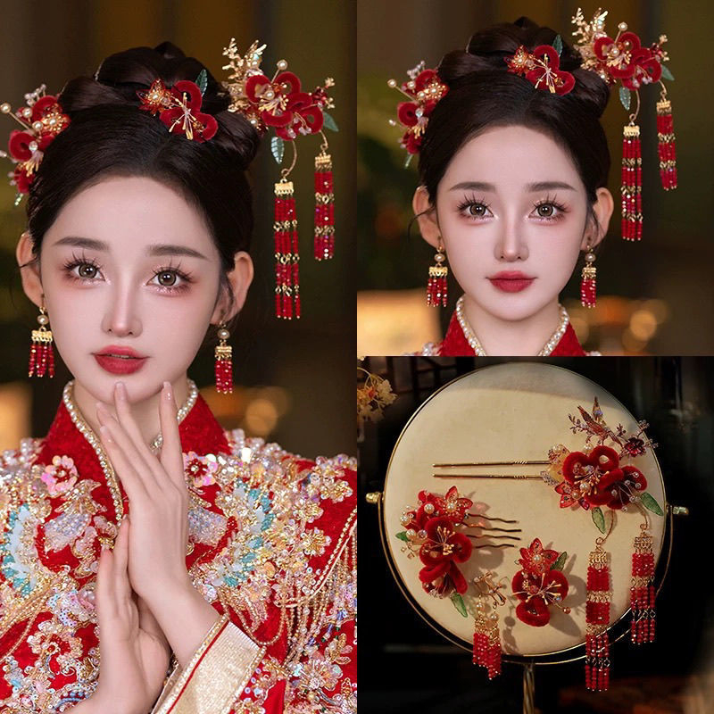 Vjenčana ukosnica za kosu s motivom biljaka i cvijeća, oblik zviježđa, legura, proljeće 2025