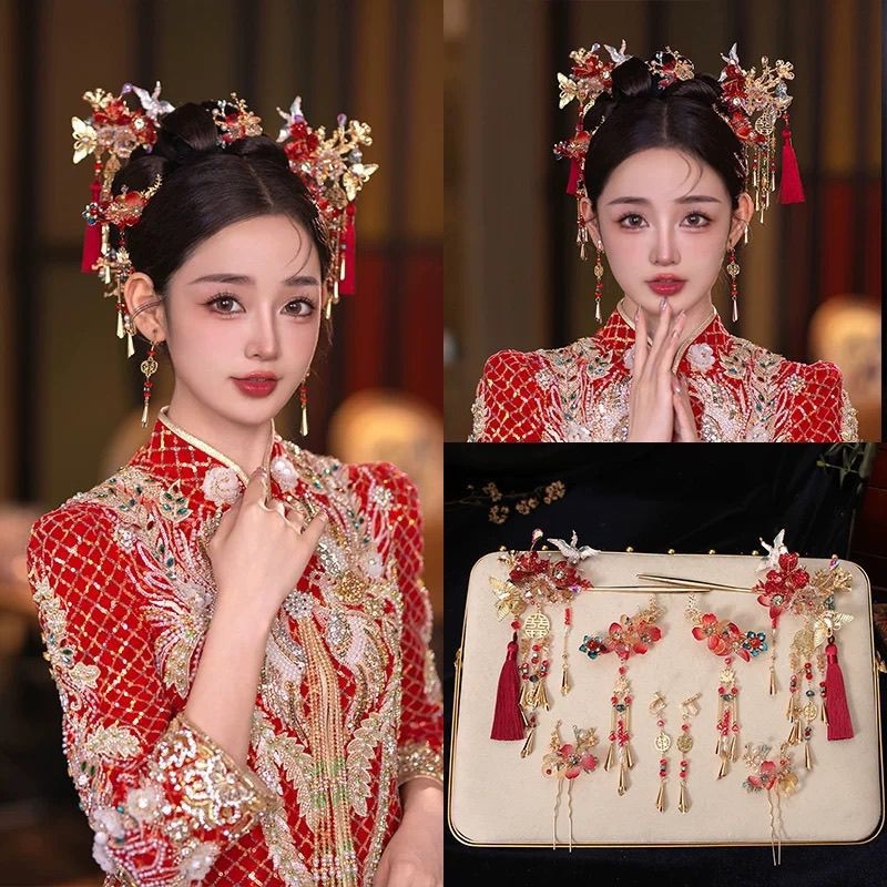 Vjenčana ukosnica za kosu s motivom biljaka i cvijeća, oblik zviježđa, legura, proljeće 2025