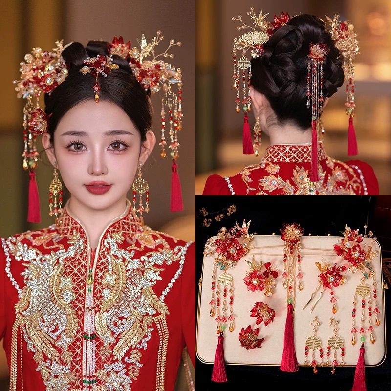 Vjenčana ukosnica za kosu s motivom biljaka i cvijeća, oblik zviježđa, legura, proljeće 2025