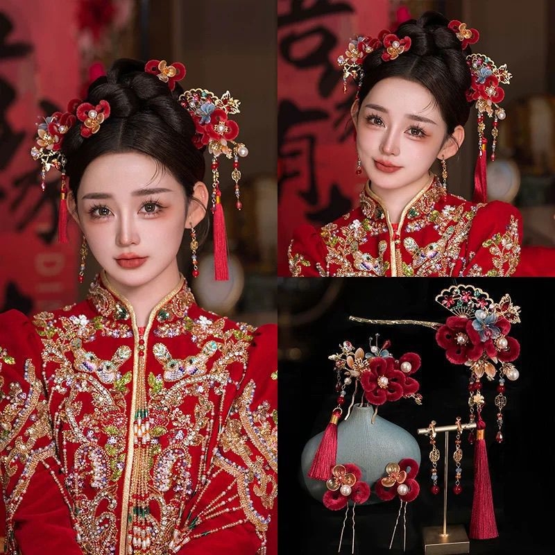 Vjenčana ukosnica za kosu s motivom biljaka i cvijeća, oblik zviježđa, legura, proljeće 2025