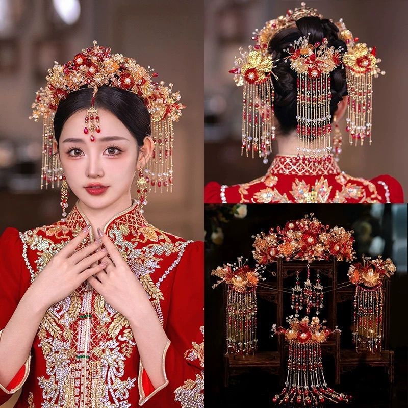 Vjenčana ukosnica za kosu s motivom biljaka i cvijeća, oblik zviježđa, legura, proljeće 2025