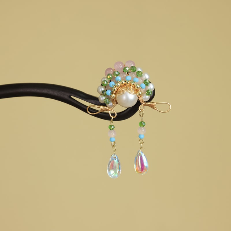 Matu spraude – Jauns ķīniešu stila ar pūciņām un ģeometrisku dizainu; Materiāls: stikls/glazūra; Pielāgošana: jā; Izcelsme: Fujian