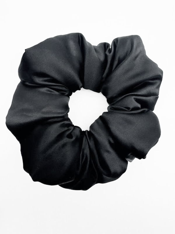 Mulberry svilena gumica za kosu – 100% svila, Seiko obrada, visoka elastičnost, lagani luksuz stil, proljeće 2025