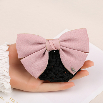 Satīna matu tīkls ar lentei, oriģināls dizains, rokdarbs, atsevišķs iepakojums